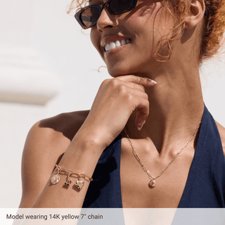 Portofino 14K Gold Paperclip Necklace