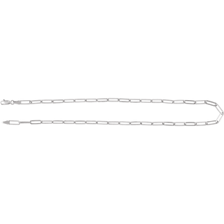 Portofino 14K Gold Paperclip Necklace