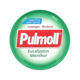 Pulmoll Lozenges Mint Eucalyptus Sugar Free 45g