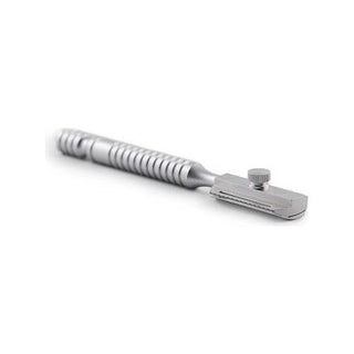 RazoRock SWITCH Silver V2 - DE Safety Razor - Machined Aluminum