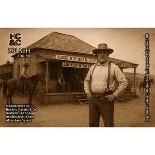 HC&C Judge Roy Bean Barbershop Shaving Collection