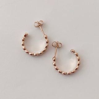 Rosa Ribbed Hoops