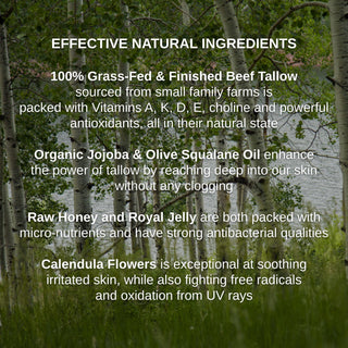 Shwally Tallow, Honey & Royal Jelly Deluxe Face Cream + Rosita Cod Oil Option