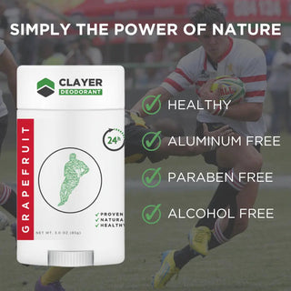 Natural Deodorant - Rugby - 3.35 OZ - NEW FORMULA