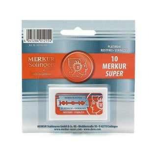 Merkur Double Edge Safety Razor Blades 10 Blade Pack