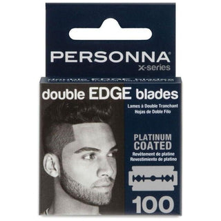Personna Stainless Steel Double Edge Barber Shaving Razor 100 Blades