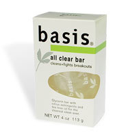 Basis All Clear Soap Bar 4 Oz.