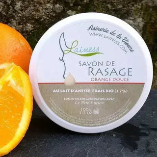 Asinerie de la Vioune - Orange Douce Shaving Soap - 100g