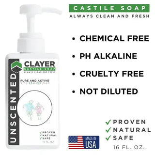 Organic Castile Soap - Kids - 16 fl oz.