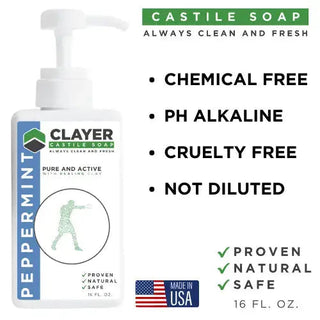 Organic Castile Soap - Boxers - 16 fl oz.