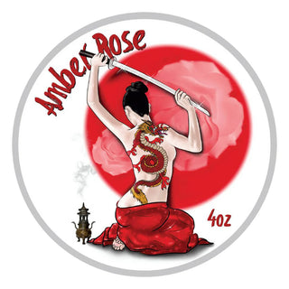Ariana & Evans Amber Rose Shaving Soap 4 Oz