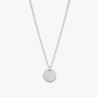 Initial Coin Necklace