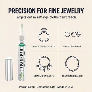 Sparkpen™ by Sparklean® — Ring cleaner pen for diamonds, pearls & gemstones