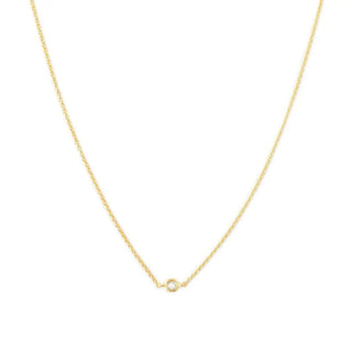 Solo Bezel Necklace