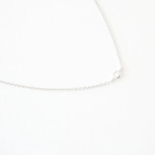 Solo Bezel Necklace