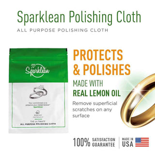 Sparklean® Professional Polishing Cloth — Removes tarnish & restores shine on all metals