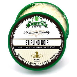 Stirling Soap Co. Stirling Noir Shaving Collection