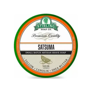 Stirling Soap Co. Satsuma Shaving Collection