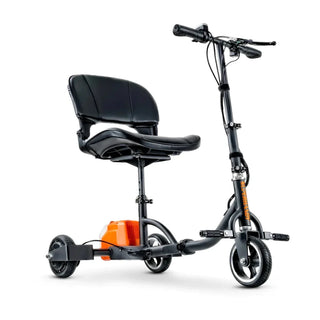 SuperHandy Passport Mobility Scooter OG - 48V 2Ah Battery, Lightweight (35 lbs), Foldable + Extra Battery