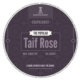 Shavologist Taif Rose Shaving Soap 100g - 3.6oz