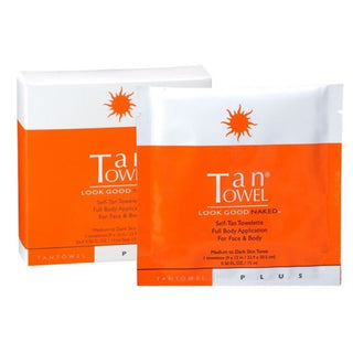 TanTowel Plus- Deeper/Darker Self-Tan Towelette (1 Towelette)