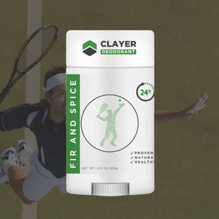 Best Natural Deodorant Tennis - 3.35 OZ - NEW FORMULA