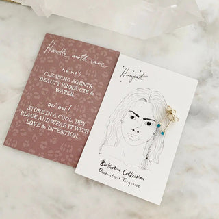 Tiny Birthstone Studs
