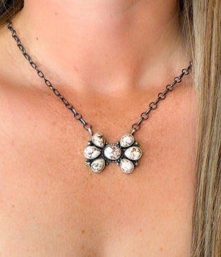 7 Stone Authentic Wild Horse Necklace