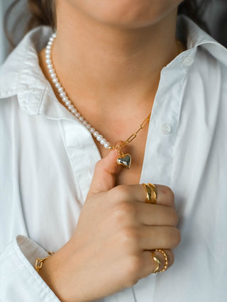 ELAYNA HEART NECKLACE