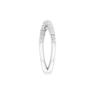 Valérie 14K Gold Lab-Grown Diamond Criss-Cross Ring – 1/2 CTW