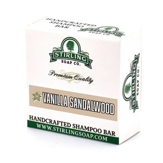 Stirling Soap Co. Vanilla Sandalwood Shampoo Bar 3.8 Oz