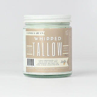 All-Natural Vanilla Gift Set | Whipped Tallow, Candle, and Soap