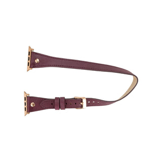 Vernon Double Tour Leather Bands for Apple Watch 9, Ultra 2 and SE