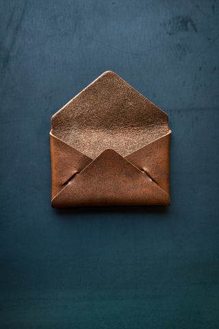Envelope Wallet - Cognac Nemesis Leather