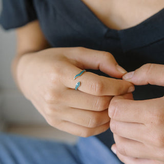 Wraparound Snake Ring - Final Sale