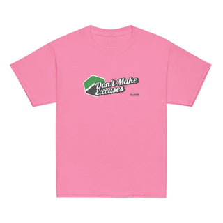 Youth classic tee - Don't make excuses - 100% Cotton