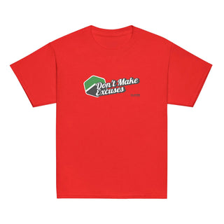 Youth classic tee - Don't make excuses - 100% Cotton