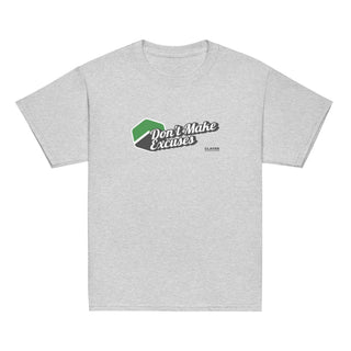 Youth classic tee - Don't make excuses - 100% Cotton
